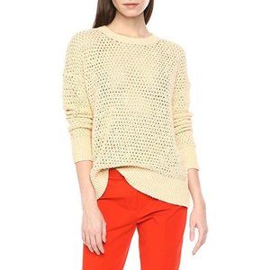 Theory open knit Karenia Sughero pullover sz S